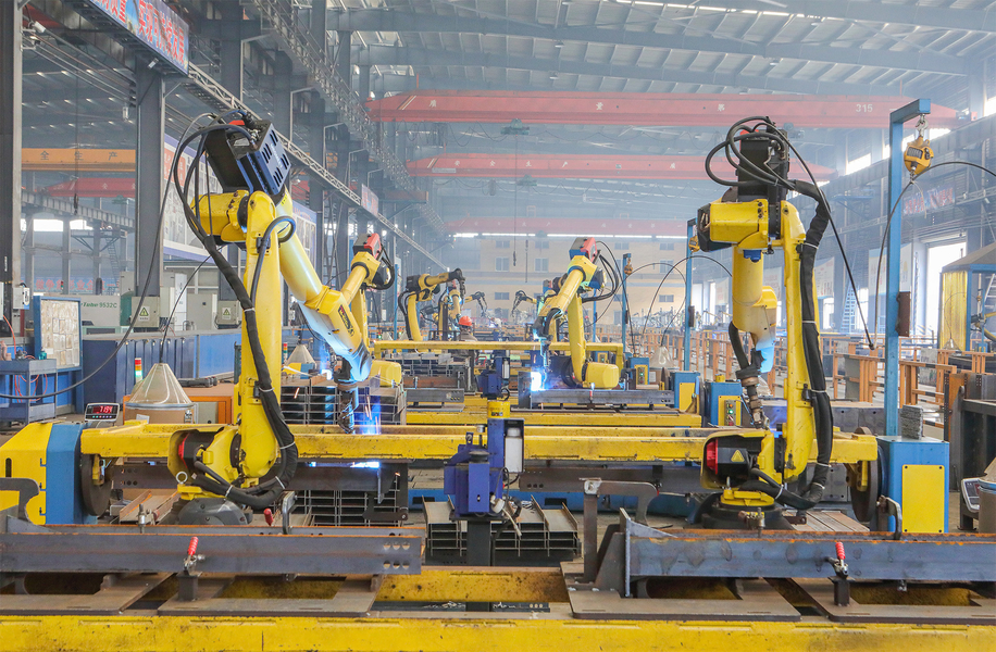 Jiangsu Guoqiang Singsun Energy Co., Ltd. línea de producción del fabricante