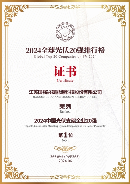 China Jiangsu Guoqiang Singsun Energy Co., Ltd. Perfil de la compañía