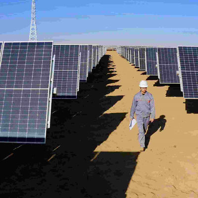 Sistema de rastreo de GQ-T a Sol, sistema de rastreo independiente de una sola fila, excelente estabilidad